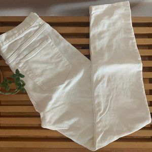 Everlane — High-rise Skinny Jean in bone, size 27